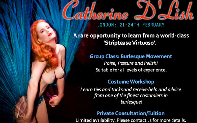 Catherine D'Lish: London 21 - 24th February